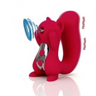 جهاز سنجاب هزاز متعدد السرعات لتحفيز البظر بتقنية الشفط مع توصيل سريع وسري داخل السعودية