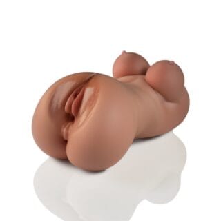 دمية استمناء نصفية واقعية من السيليكون، متوفرة في متجر ألعاب زوجية، توصيل سري للسعودية والدفع عند الاستلام.