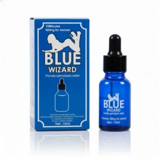 قطرة بلو ويزارد Blue Wizard الأصلية للنساء 15 مل لتعزيز الرغبة والمتعة الزوجية مع توصيل سريع وسري داخل السعودية