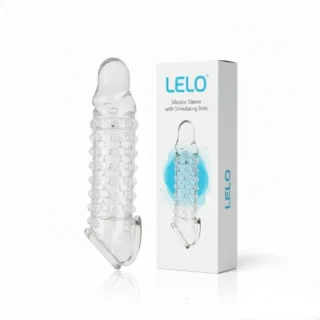 كندوم سيليكون شفاف لزيادة الطول والحجم بتصميم مرن ومريح للألعاب الزوجية مع تغليف وتوصيل سري داخل السعودية