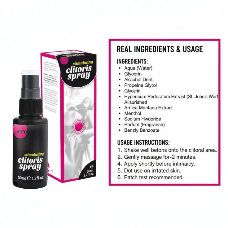 بخاخ إيرو المنشط للنساء 50 مل – زيادة الحساسية والمتعة الحميمية 2 بخاخ إيرو المنشط للنساء 50 مل لتعزيز الحساسية والمتعة الحميمية، مع استخدام آمن وسهل وتوصيل سريع وسري داخل السعودية.