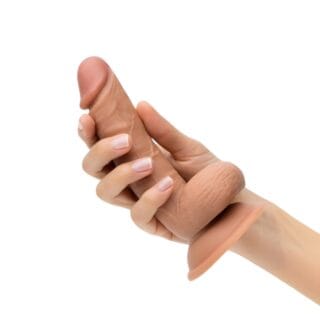 قضيب سيليكون طبي فاخر – ملمس واقعي – جودة ألمانية – مقاس 15 سم